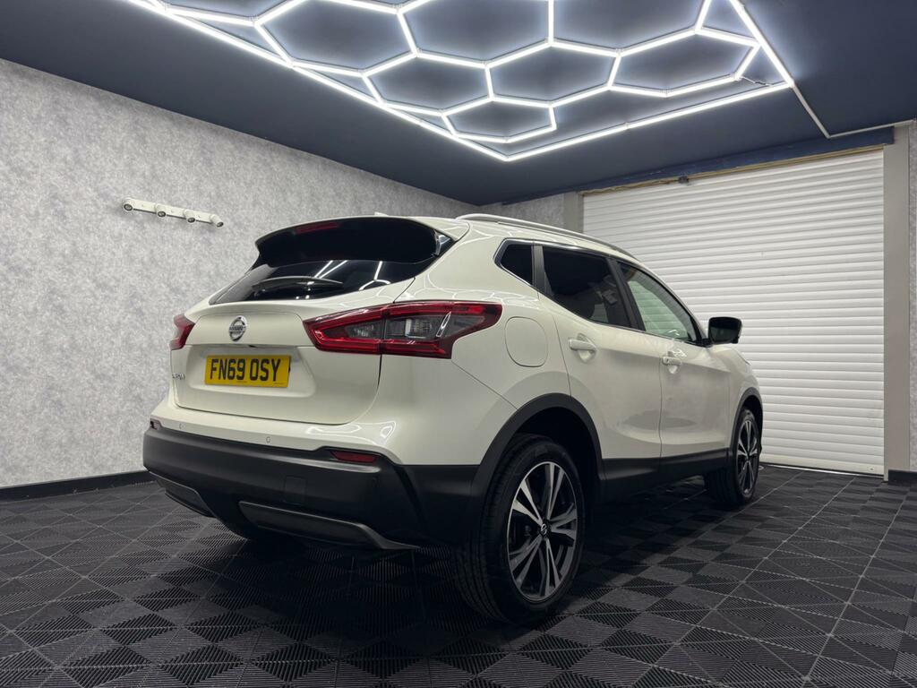 Nissan Qashqai 1.5 Dci N-connecta Euro 6 Ss FN69OSY White #4