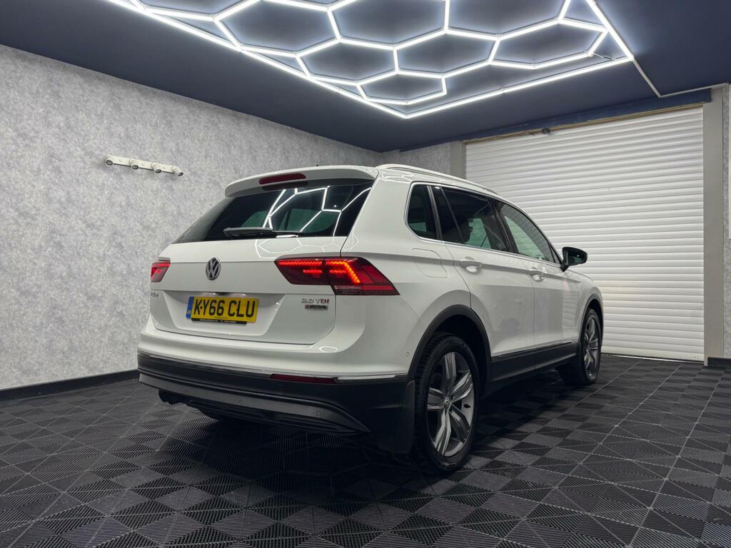 Volkswagen Tiguan 2.0 Tdi Bluemotion Tech Sel Dsg 4Motion Euro 6 S KY66CLU White #6