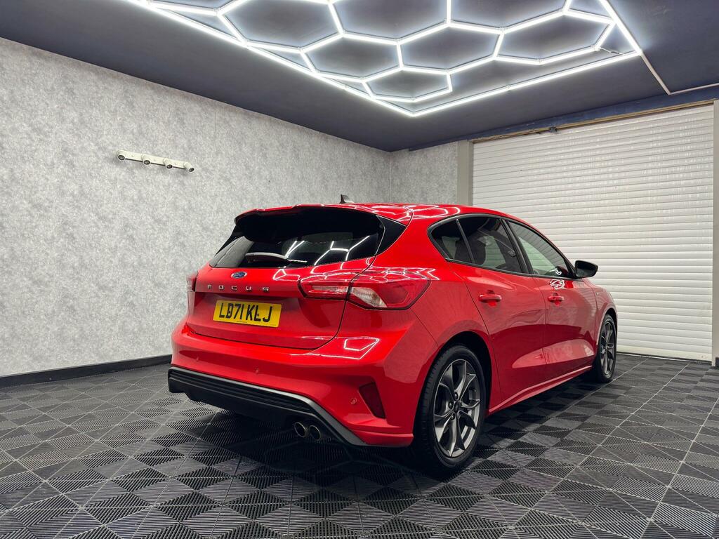 Ford Focus St-line LD71KLJ Red #4