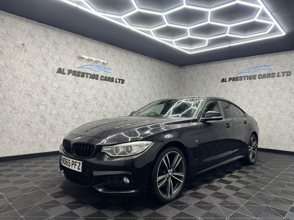 BMW 4 Series Gran Coupe 2.0 420D M Sport Xdrive Euro 6 Ss Black