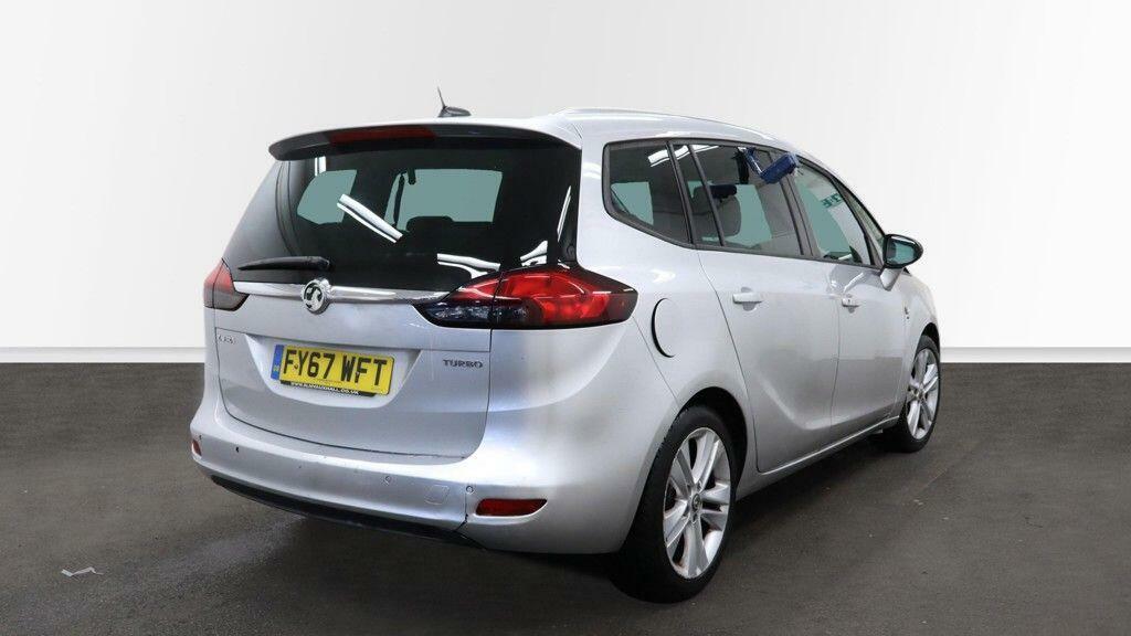 Vauxhall Zafira Tourer 1.4I Turbo Sri Nav Euro 6 FY67WFT Silver #4