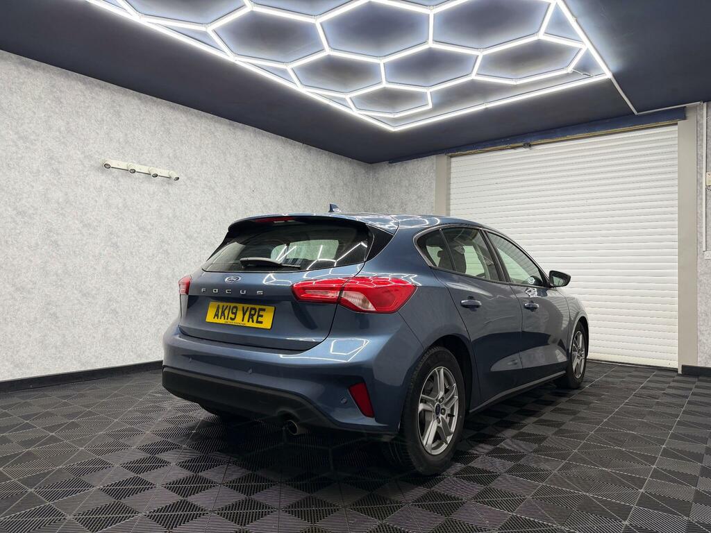 Ford Focus 1.5 Ecoblue Zetec Euro 6 Ss AK19YRE Blue #4