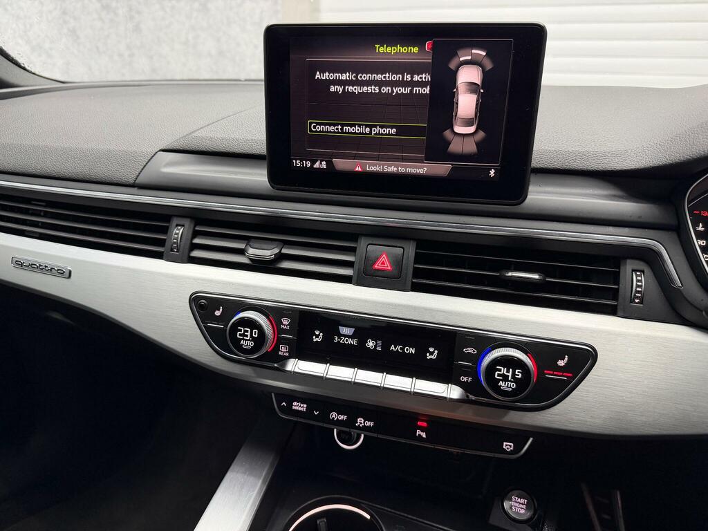 Audi A4 2.0 Tfsi 45 S Line S Tronic Quattro Euro 6 Ss 4 KV68NVJ Grey #4