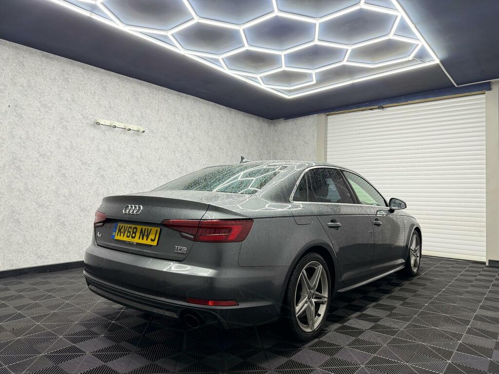 Audi A4 2.0 Tfsi 45 S Line S Tronic Quattro Euro 6 Ss 4 KV68NVJ Grey #6