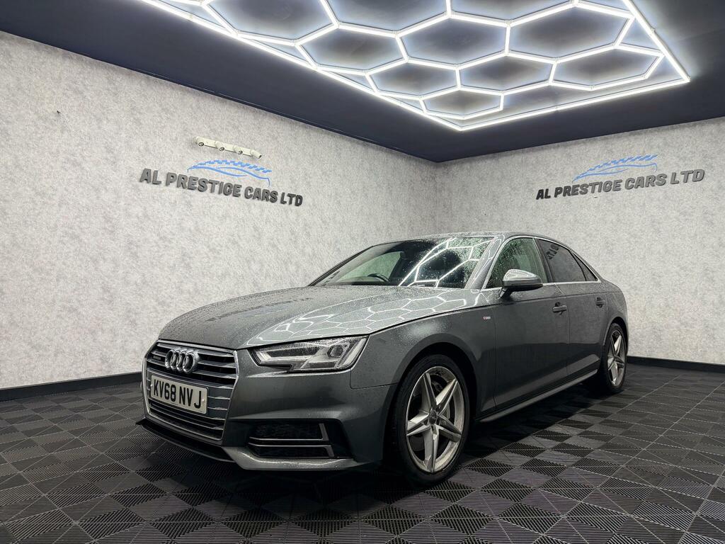 Audi A4 2.0 Tfsi 45 S Line S Tronic Quattro Euro 6 Ss 4 Grey
