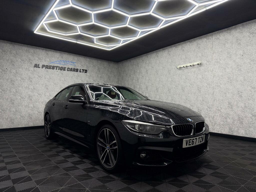 BMW 4 Series Gran Coupe 2.0 420I M Sport Xdrive Euro 6 Ss VE67TZW Black #5