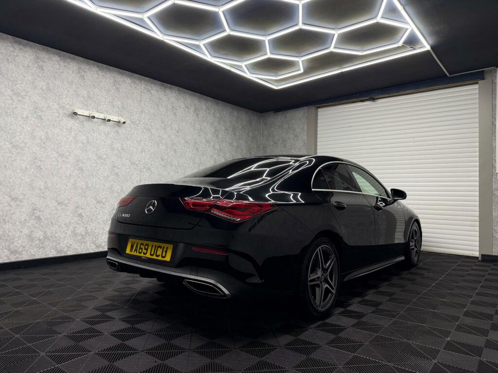 Mercedes-Benz CLA Class 1.3 Cla180 Amg Line Coupe 7G-dct Euro 6 Ss WA69UCU Black #4