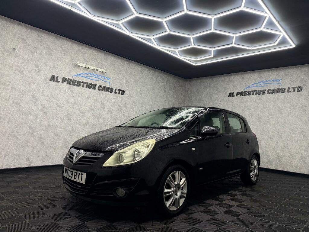 Vauxhall Corsa 1.4I 16V Design Ac MK09BYT Black