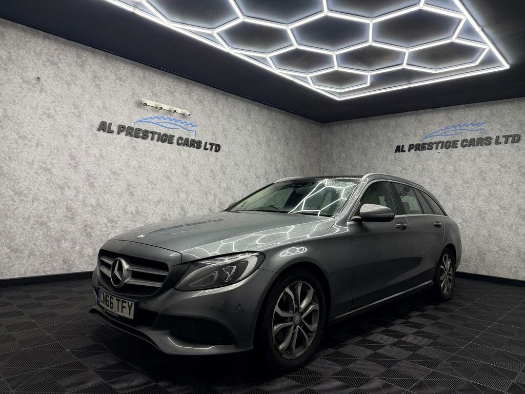Mercedes-Benz C Class 2.1 C220d Sport Premium 7G-tronic Euro 6 Ss Grey