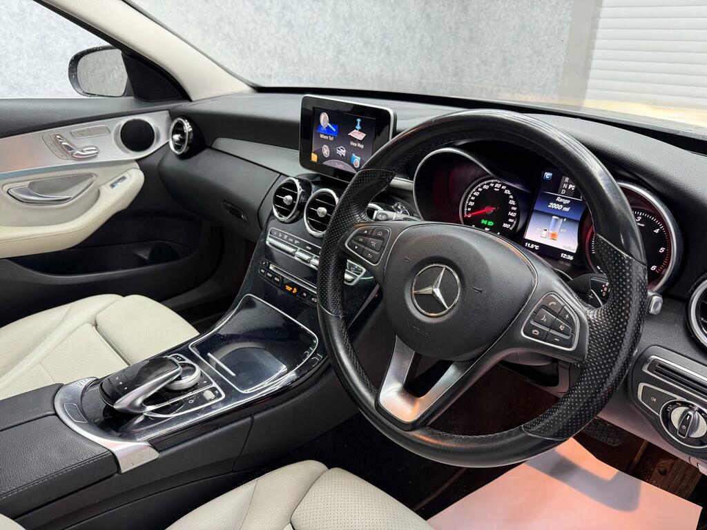 Mercedes-Benz C Class 2.1 C220d Sport Premium 7G-tronic Euro 6 Ss CN66TFY Grey #2