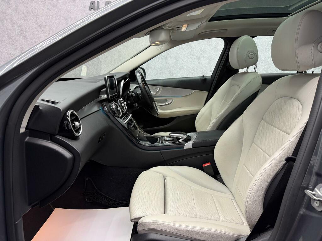 Mercedes-Benz C Class 2.1 C220d Sport Premium 7G-tronic Euro 6 Ss CN66TFY Grey #3
