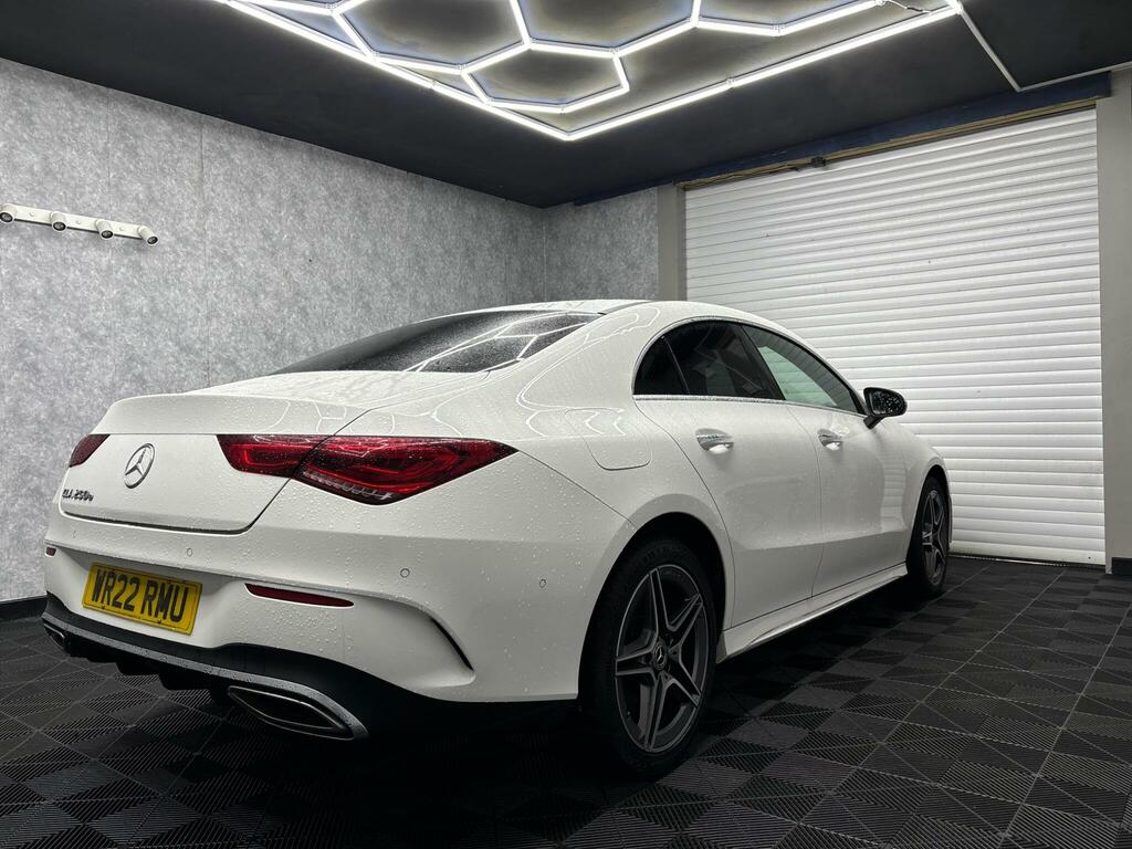 Mercedes-Benz CLA Class 1.3 Cla250e 15.6Kwh Amg Line Premium Plus Coupe WR22RMU White #6
