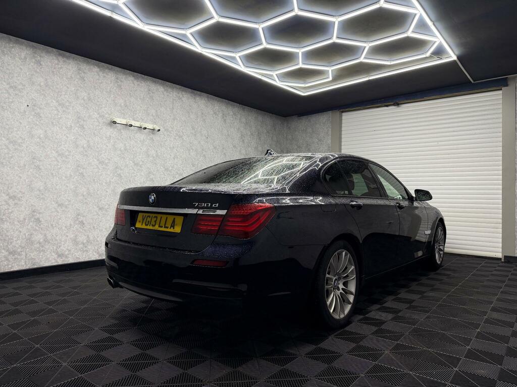BMW 7 Series 3.0 730D M Sport Euro 5 Ss YG13LLA Black #6