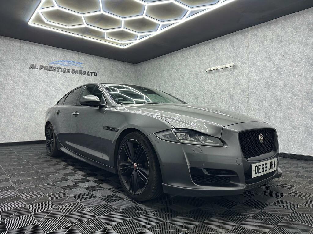 Jaguar XJ 3.0D V6 R-sport Euro 6 Ss OE66JHA Grey #5