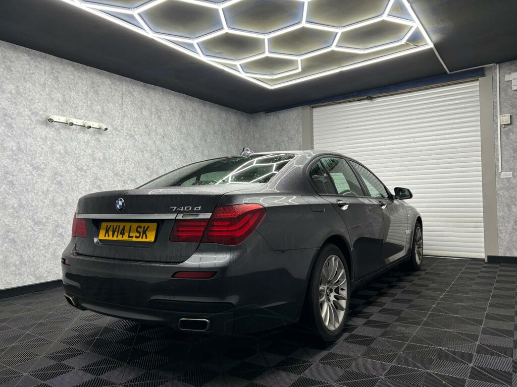 BMW 7 Series 3.0 740D M Sport Euro 5 Ss Grey #4