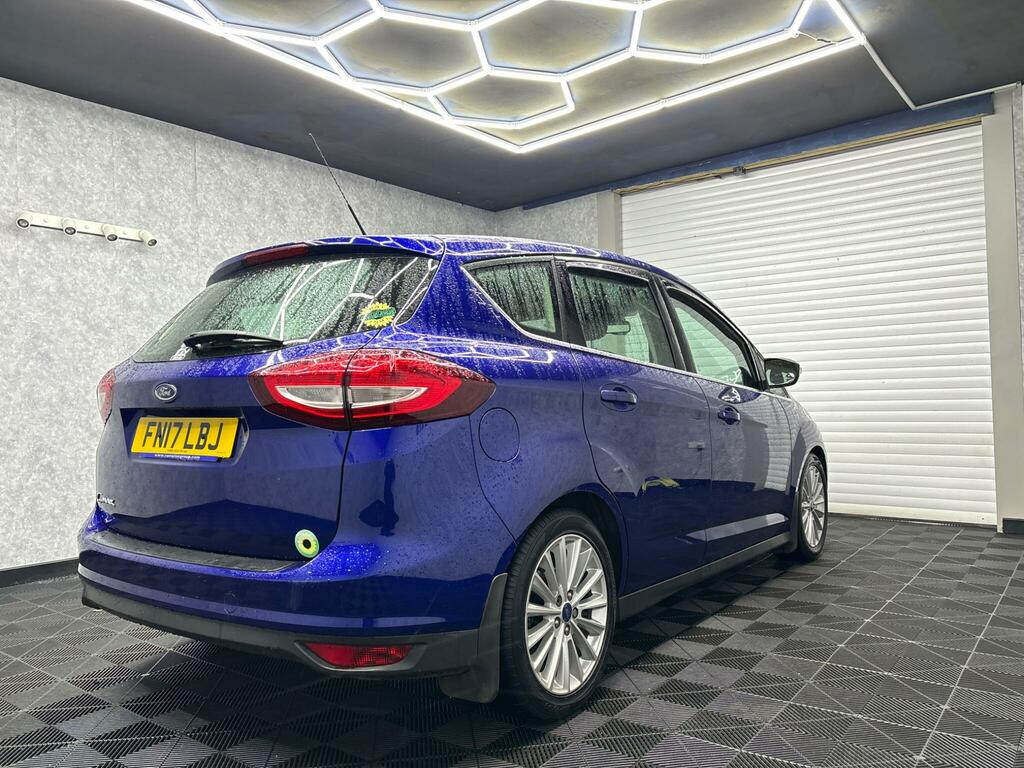 Ford C-Max 1.5 Tdci Titanium Euro 6 Ss FN17LBJ Blue #4