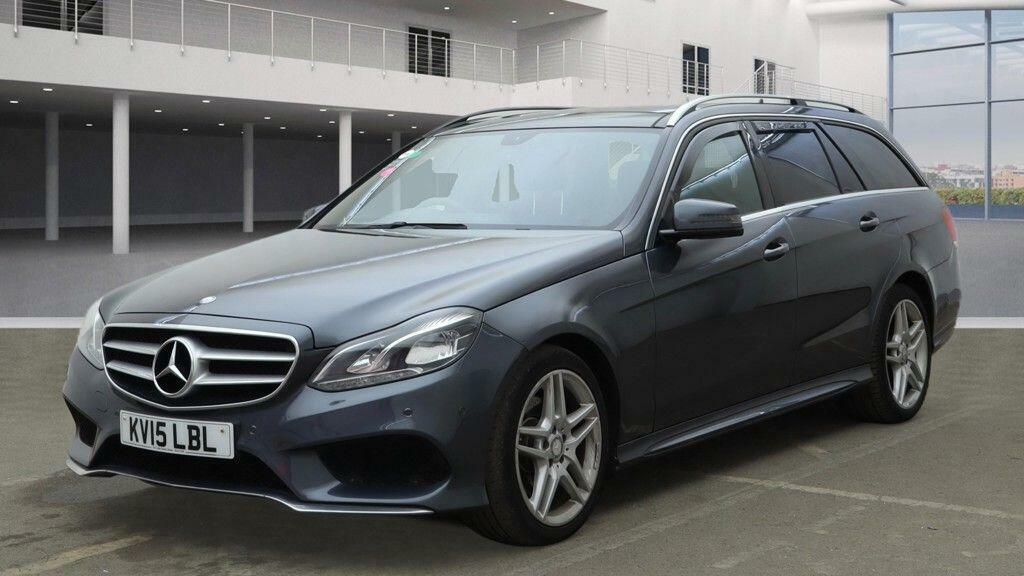 Mercedes-Benz E Class 2.1 E220 Bluetec Amg Line G-tronic Euro 6 Ss 5 Grey