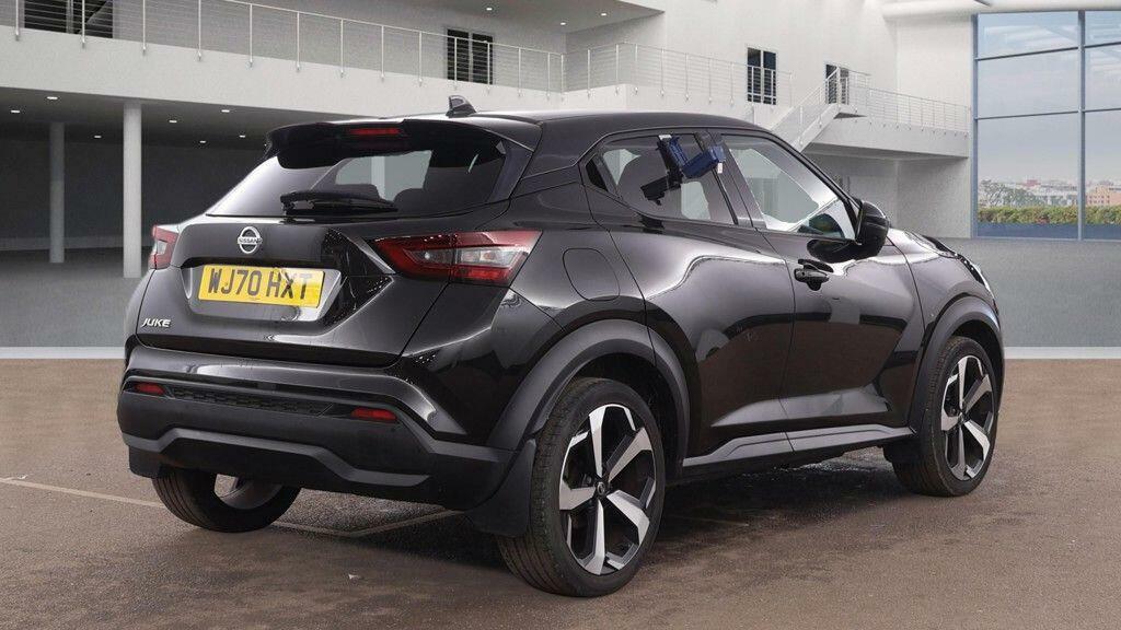 Nissan Juke 1.0 Dig-t Tekna Dct Euro 6 Ss WJ70HXT Black #4