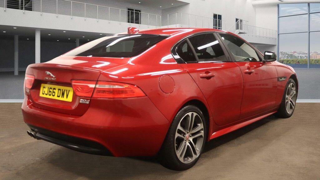 Jaguar XE 2.0D R-sport Awd Euro 6 Ss GJ66DWV Red #6