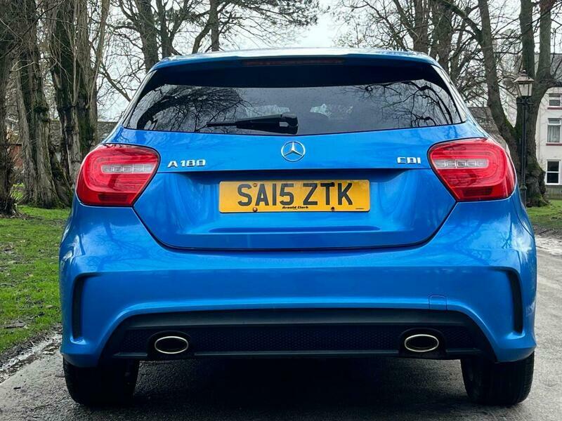 Mercedes-Benz A Class 1.5 A180 Cdi Amg SA15ZTK Blue #5