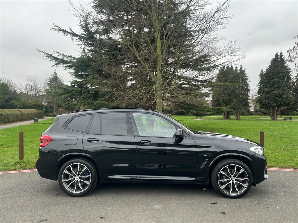 BMW X3 Xdrive20d M Sport FT68EJA Black #3