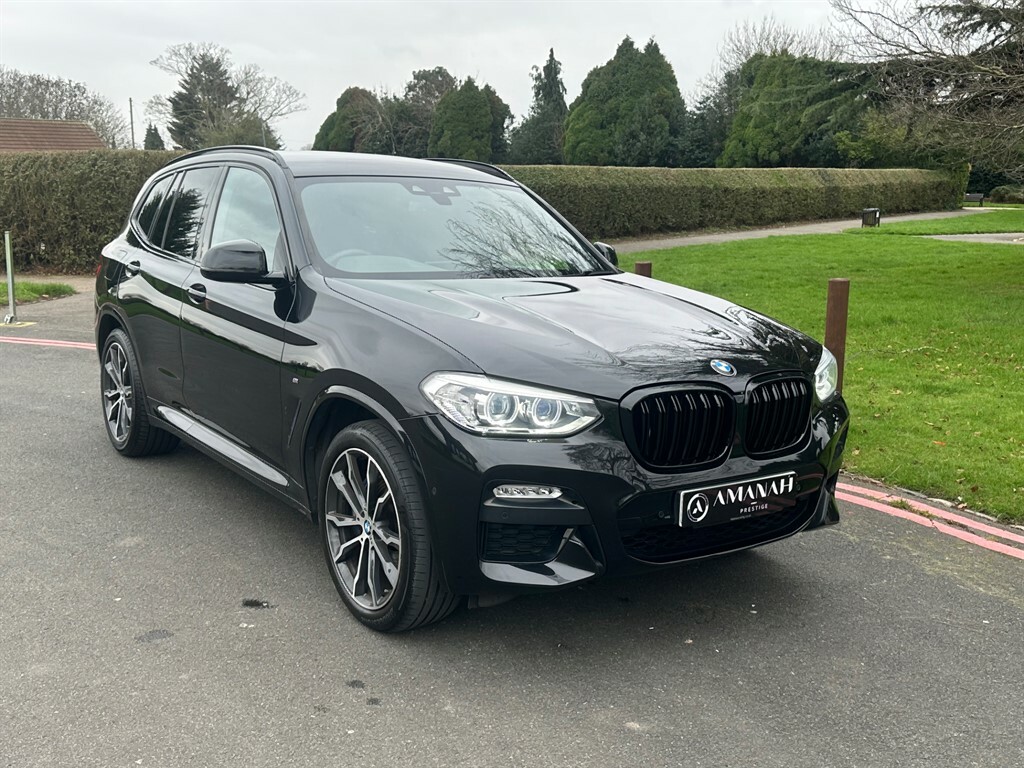 BMW X3 Xdrive20d M Sport Black