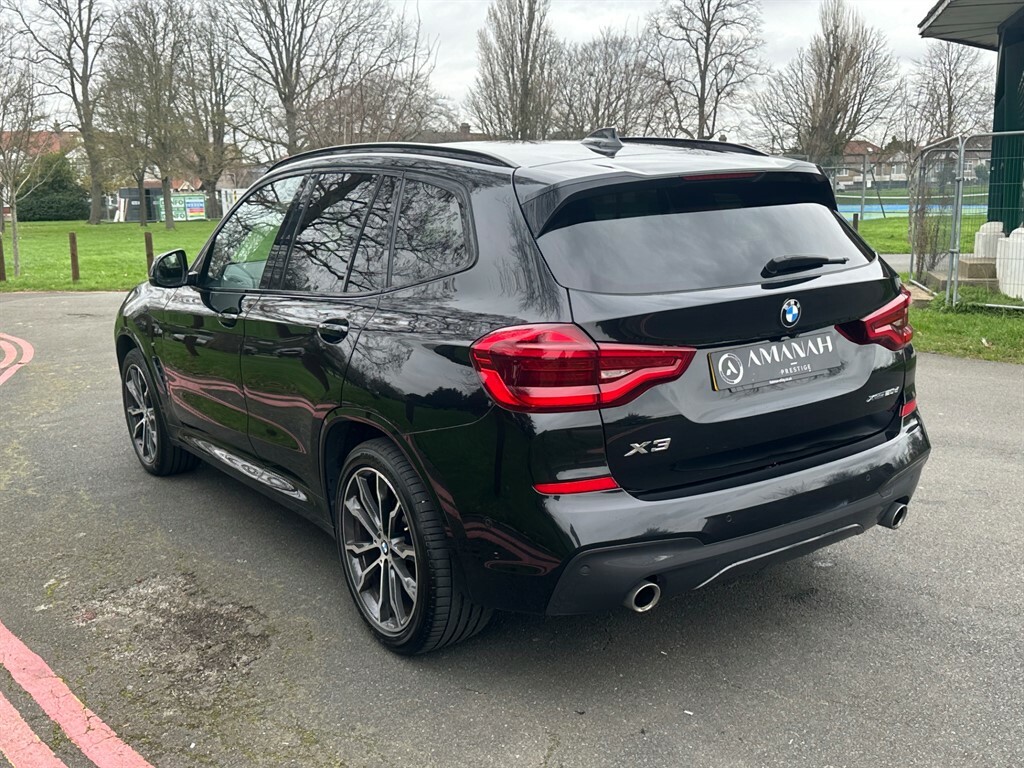 BMW X3 Xdrive20d M Sport FT68EJA Black #2