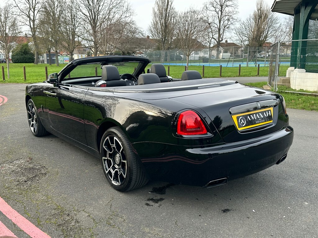 Rolls-Royce Dawn 6.6 V12 Black Badge Convertible RK19JXZ Black #2