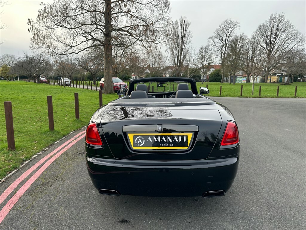 Rolls-Royce Dawn 6.6 V12 Black Badge Convertible RK19JXZ Black #5