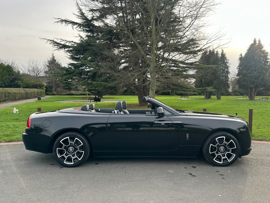 Rolls-Royce Dawn 6.6 V12 Black Badge Convertible RK19JXZ Black #3