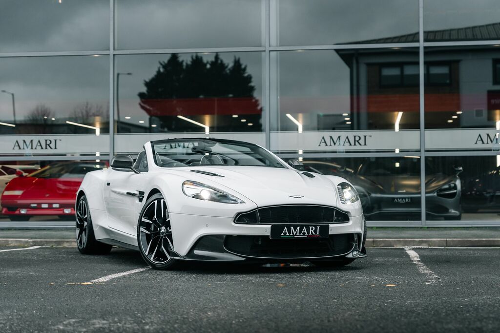 Aston Martin Vanquish 6.0 V12 S Volante White #6