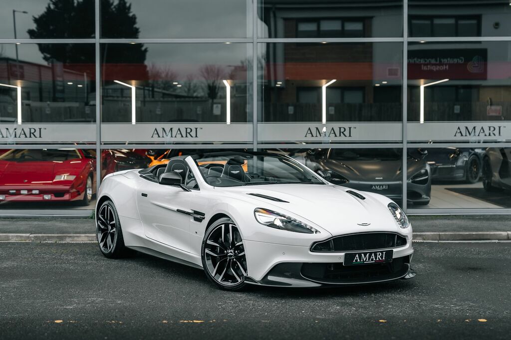 Aston Martin Vanquish 6.0 V12 S Volante White