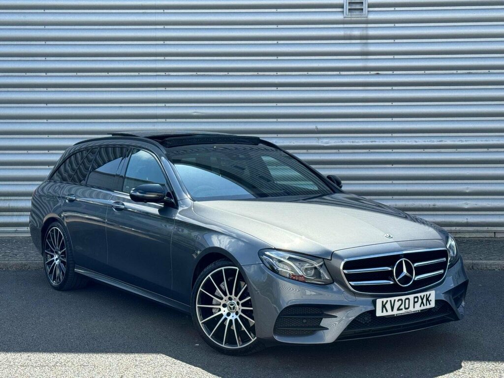 Mercedes-Benz E Class Estate 2.0 E300d Amg Line Night Edition Premium P KV20PXK Grey #4