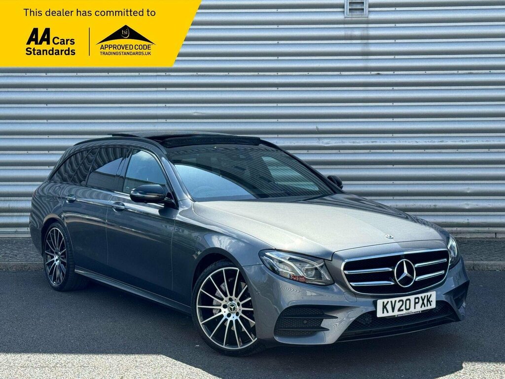Mercedes-Benz E Class Estate 2.0 E300d Amg Line Night Edition Premium P Grey