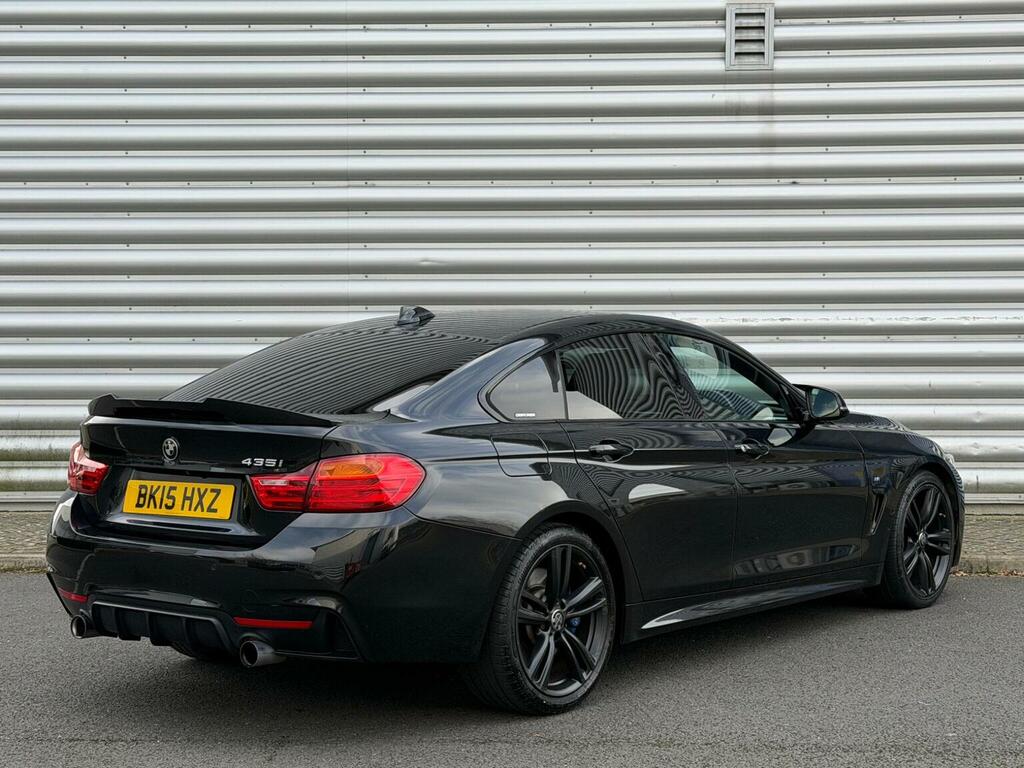BMW 4 Series Gran Coupe Hatchback 3.0 435I M Sport Euro 6 Ss BK15HXZ Black #6