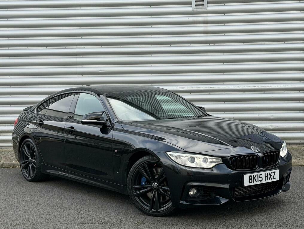BMW 4 Series Gran Coupe Hatchback 3.0 435I M Sport Euro 6 Ss BK15HXZ Black #4