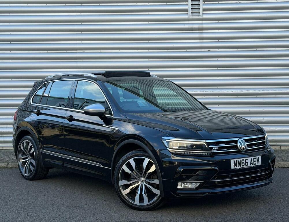 Volkswagen Tiguan Suv 2.0 Tsi Bluemotion Tech R-line Dsg 4Motion Eur Black #4