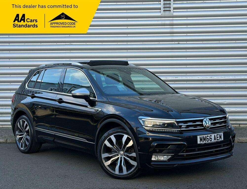 Volkswagen Tiguan Suv 2.0 Tsi Bluemotion Tech R-line Dsg 4Motion Eur Black