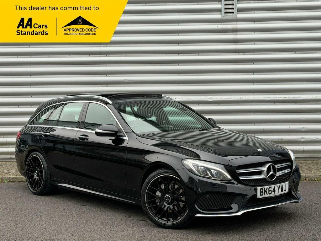 Mercedes-Benz C Class Estate 2.1 C220d Amg Line Premium Plus G-tronic Black