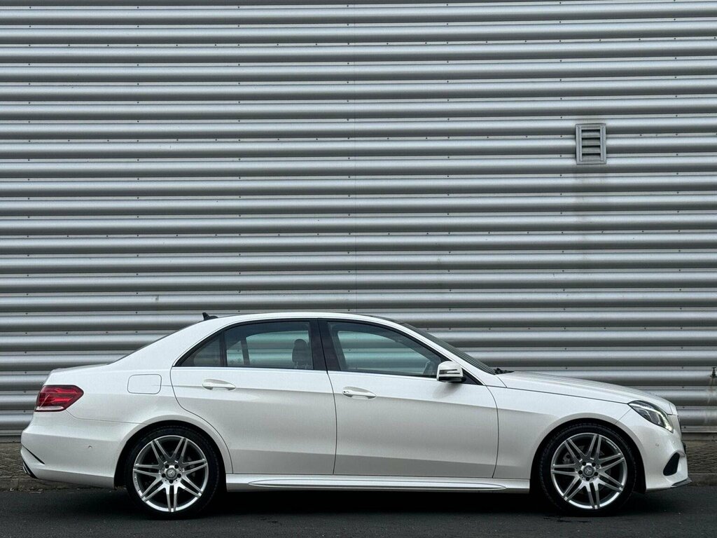 Mercedes-Benz E Class Saloon 3.0 E350 V6 Bluetec Amg Line G-tronic Euro MM15WNO White #5