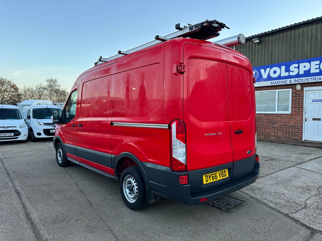 Ford Transit Custom 310 Ecoblue Panel Van Fwd L2 H2 Euro DY66VOD Red #6