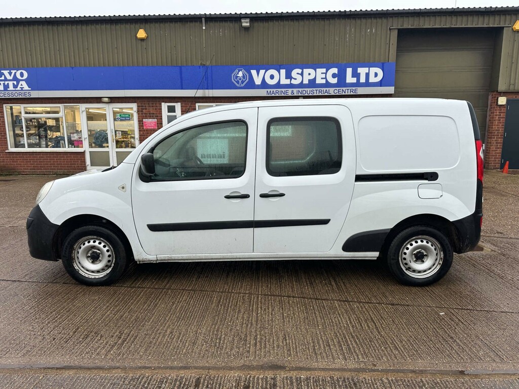 Renault Kangoo Maxi Maxi Ll21 Dci Crew Van Fwd L3 H1 BG11LXF White #4