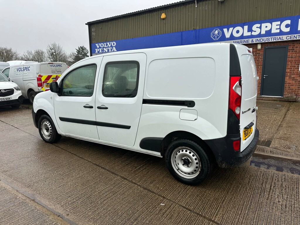Renault Kangoo Maxi Maxi Ll21 Dci Crew Van Fwd L3 H1 BG11LXF White #5