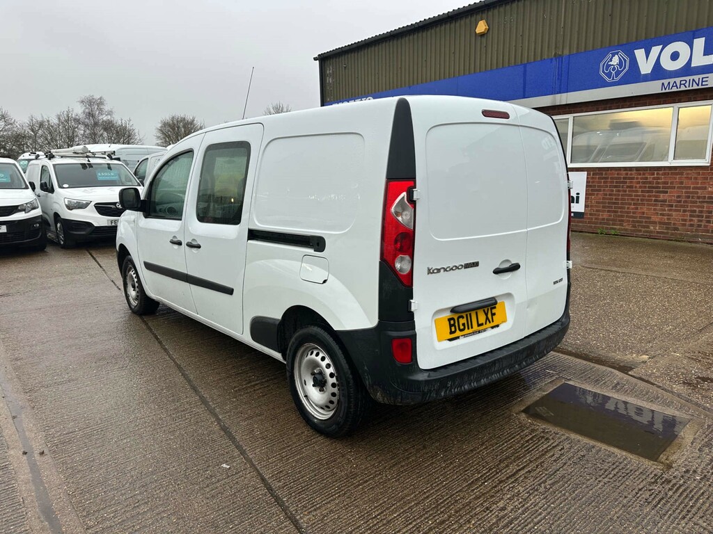 Renault Kangoo Maxi Maxi Ll21 Dci Crew Van Fwd L3 H1 BG11LXF White #6