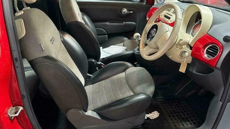 Fiat 500C 1.2 Lounge Euro 5 Red #5