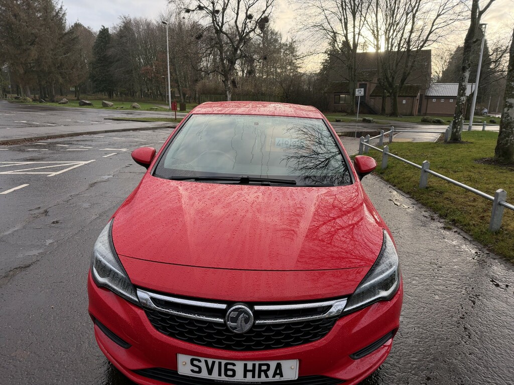 Vauxhall Astra Hatchback 1.4 I Turbo Energy 2016 SV16HRA Red #3