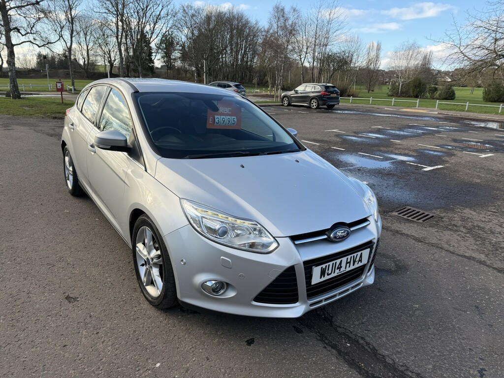 Ford Focus Hatchback 1.6 Tdci Titanium X 2014 WU14HVA Silver #3