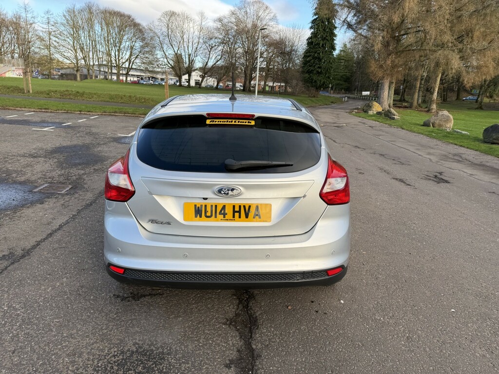 Ford Focus Hatchback 1.6 Tdci Titanium X 2014 WU14HVA Silver #6