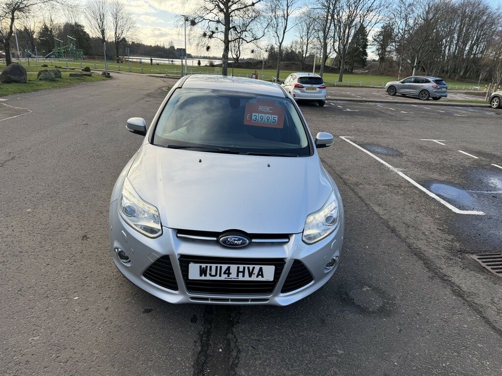 Ford Focus Hatchback 1.6 Tdci Titanium X 2014 WU14HVA Silver #2