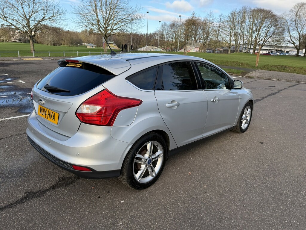 Ford Focus Hatchback 1.6 Tdci Titanium X 2014 WU14HVA Silver #5